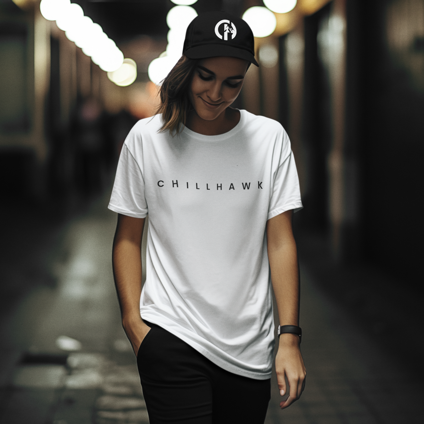 Chillhawk Women's Classic Heavyweight Tee